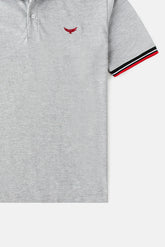 Contrast Collar Polo Shirt - Apollo